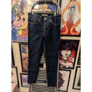 Levi's 311 Shaping Skinny Dark Wash Jegging Sz 28